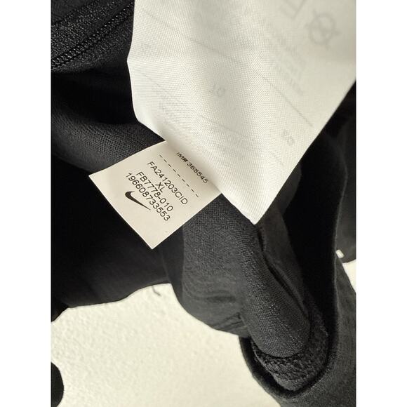 Nike Yoga Knit Full Zip Hoodie Jacket Mens Size XL Black FB7778-010 NWT - Picture 7 of 9